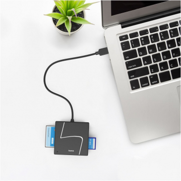 Hama 200148 USB card reader USB-C SD microSD CF