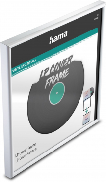 Hama 181446 LP cover frame 31.5 x 31.5 white aluminum