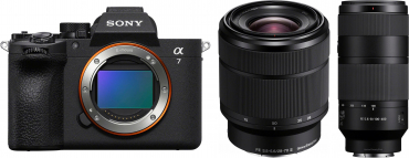 Sony Alpha ILCE-7 V + 28-70mm f3,5-5,6 OSS II + 100-400mm f5,6-8 OSS
