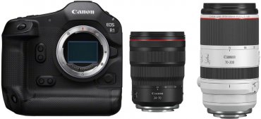 Canon EOS R1 + RF 24-70mm f2,8 L IS USM + RF 70-200mm f2,8 L IS USM