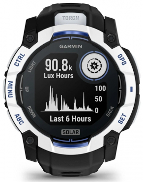 Garmin Instinct® 3 50mm Solar Stone White