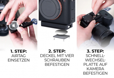 Rollei Airtag Quick Release Plate