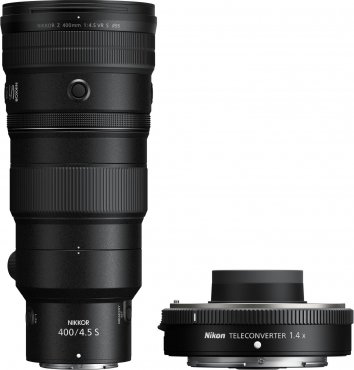 Nikon Z 400mm f4,5 VR S + Telekonverter 1,4x