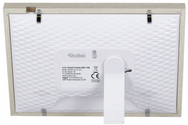 Rollei Smart Frame WiFi 108 Wooden White