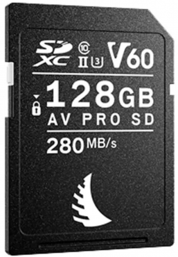 Carte SD Angelbird AV PRO UHS-II 128GB V60 280MB/s