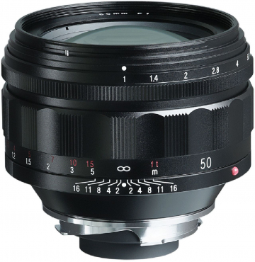 Voigtländer 50 mm 1:1,0 Nokton asphärisch VM Schwarz Kundenretoure