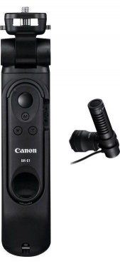 Canon HG-100TBR Grip Stand + DM-E100 Stereo Microphone