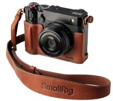 SmallRig 5268 Leather Case Kit f. GFX100RF braun