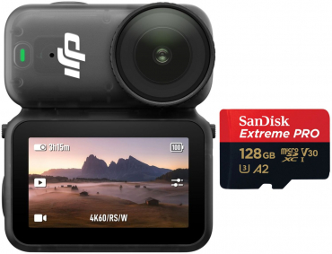 DJI Osmo Nano (64GB) + San Disk Extreme Pro 128GB 200MB