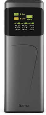 Hama Power Pack High Power 65 W 20000 mAh