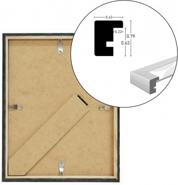Nielsen Skava 6321101 21x29,7cm blanc