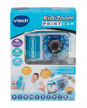 VTech KidiZoom Print Cam Scrapbook Bundle blau