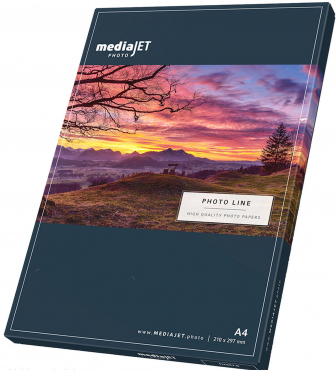 mediaJET Pearl 300 bright white 13x18cm 40 Bl. 300g/m²