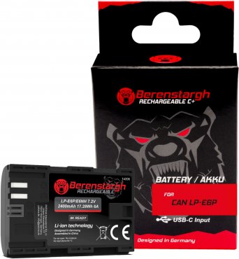 Berenstargh Batterie Canon LP-E6P 2400mAh