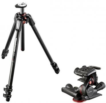 Manfrotto MT055CXPRO3 + MHXPRO-3WG