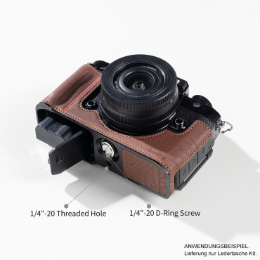 Nikon Zf Gehäuse silber + SmallRig Lederetui