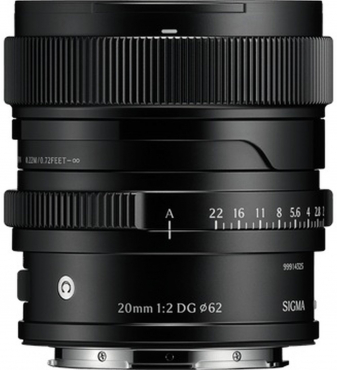 Sigma 20mm f2 DG (C) Sony E-Mount schwarz