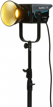 NANLITE FC-500C full-color reportage and studio spotlight