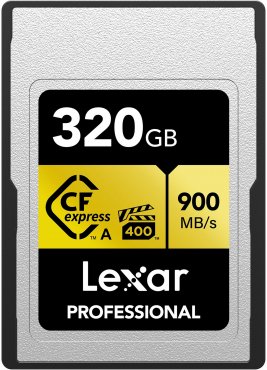 Lexar CFexpress Type-A Gold 320GB 900MB/s