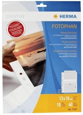 Herma photo envelopes 13x18 white 7587