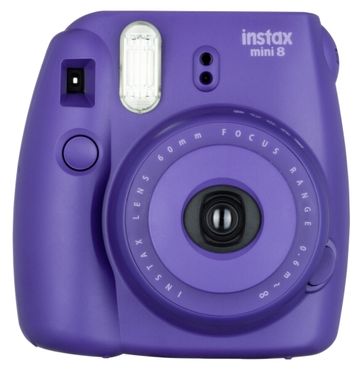 Fujifilm Instax Mini 8 Set mit Film grape (lila)