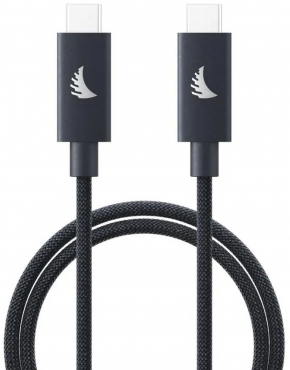Angelbird USB-C 4.0 Solid Flex™ Kabel Blau Grau 1m
