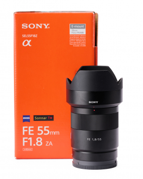 Demo Sony SEL FE 55/1.8 Zeiss