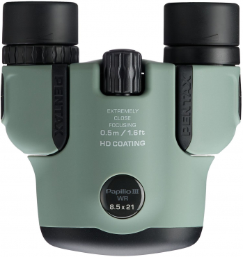 Pentax jumelles Papilio III 8,5 x 21 WR olive - 6066992 Pentax jumelles Papilio III 8,5 x 21 WR olive
