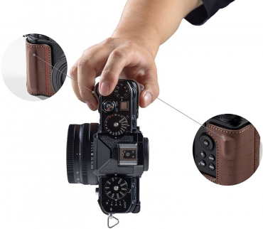 SmallRig 5096 Halbtaschen-Kit für Nikon Z f braun