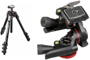 Manfrotto MT055CXPRO4 + MHXPRO-3WG