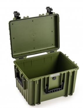 B&W Case Type 5500 RPD Marron vert avec compartiments