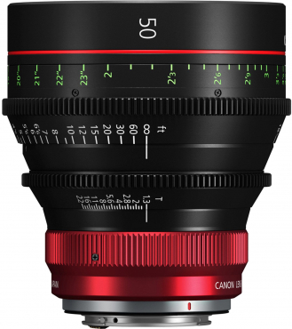Canon CN-R 50mm/T1,3 L F (Meter) RF Prime Objektiv