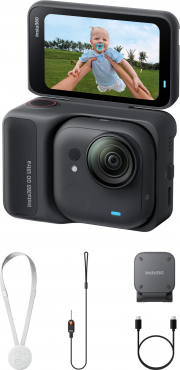 INSTA360 GO Ultra Standard Bundle (Midnight Black) + Voigtländer 128GB