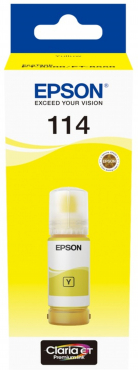 Epson C13T07B440 114 EcoTank Yellow Ink Bottle