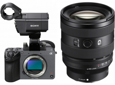 Sony ILME-FX2 + XLR-Griff + Sony SEL FE 20-70mm f4 G