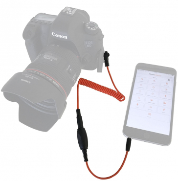 Miops Smartphone Fernauslöser MD-C1 Kabel für Canon