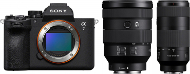 Sony Alpha ILCE-7 V + 24-105mm f/4 G OSS + 100-400mm f/5.6-8