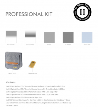 Nisi 150mm Filter Kit Professional Kit Medium