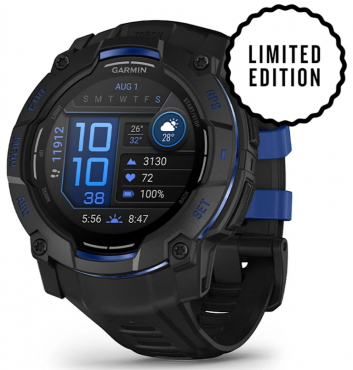 Garmin Instinct® 3 50mm AMOLED Black Blue