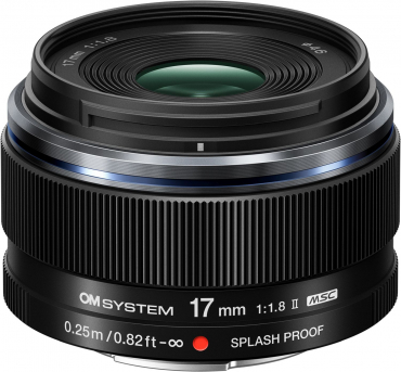 OM System M.Zuiko Digital ED 17mm f1,8 II