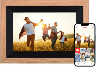 Rollei Smart Frame WiFi 105 Wooden Braun