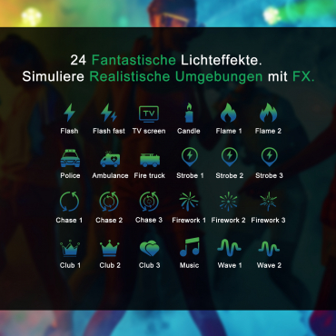 PATONA Premium LED Lampe sabre RGB/Bi-Colour + contrôle APP