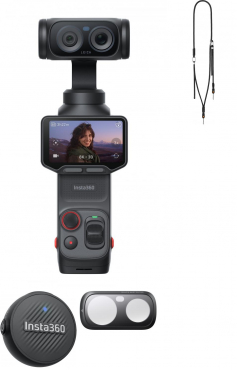 Insta360 Luna Ultra Vlog Bundle, Cosmic Black