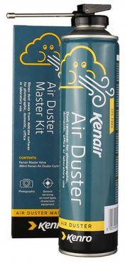 Kenro aérosol à air comprimé + tête de pulvérisation en plastique 360ml