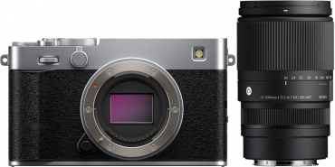 Fujifilm X-E5 Silver + Sigma 16-300mm f3.5-6.7 DC OS (C)