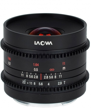 Fujifilm X-T4 schwarz + LAOWA 9mm T2.9 Zero-D Cine