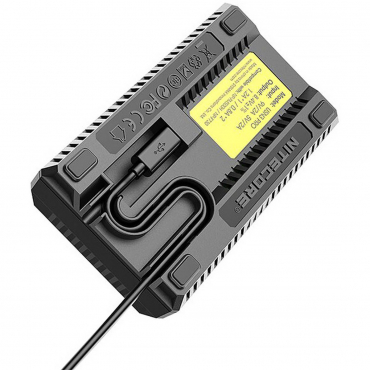 Nitecore USN3 Pro Dual Charger für Sony NP-F