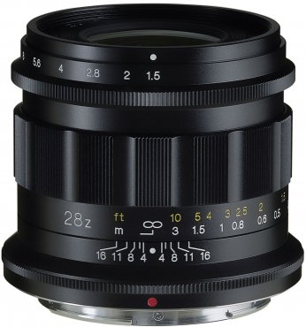 Voigtländer Nokton 28mm f1,5 Z-Mount asphärisch