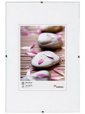 Rahmenloser Bildhalter 21x30 Normalglas