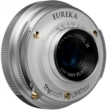 Thypoch Eureka 28mm f2,8 ASPH Fuji X blanc perle